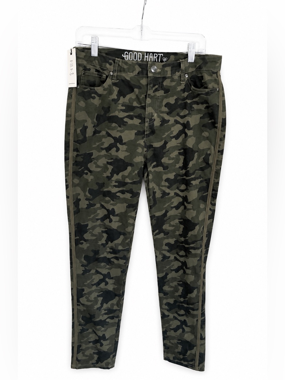 Matilda Jane Good Hart Camo Skinny Ankle Pants NWT Size 12